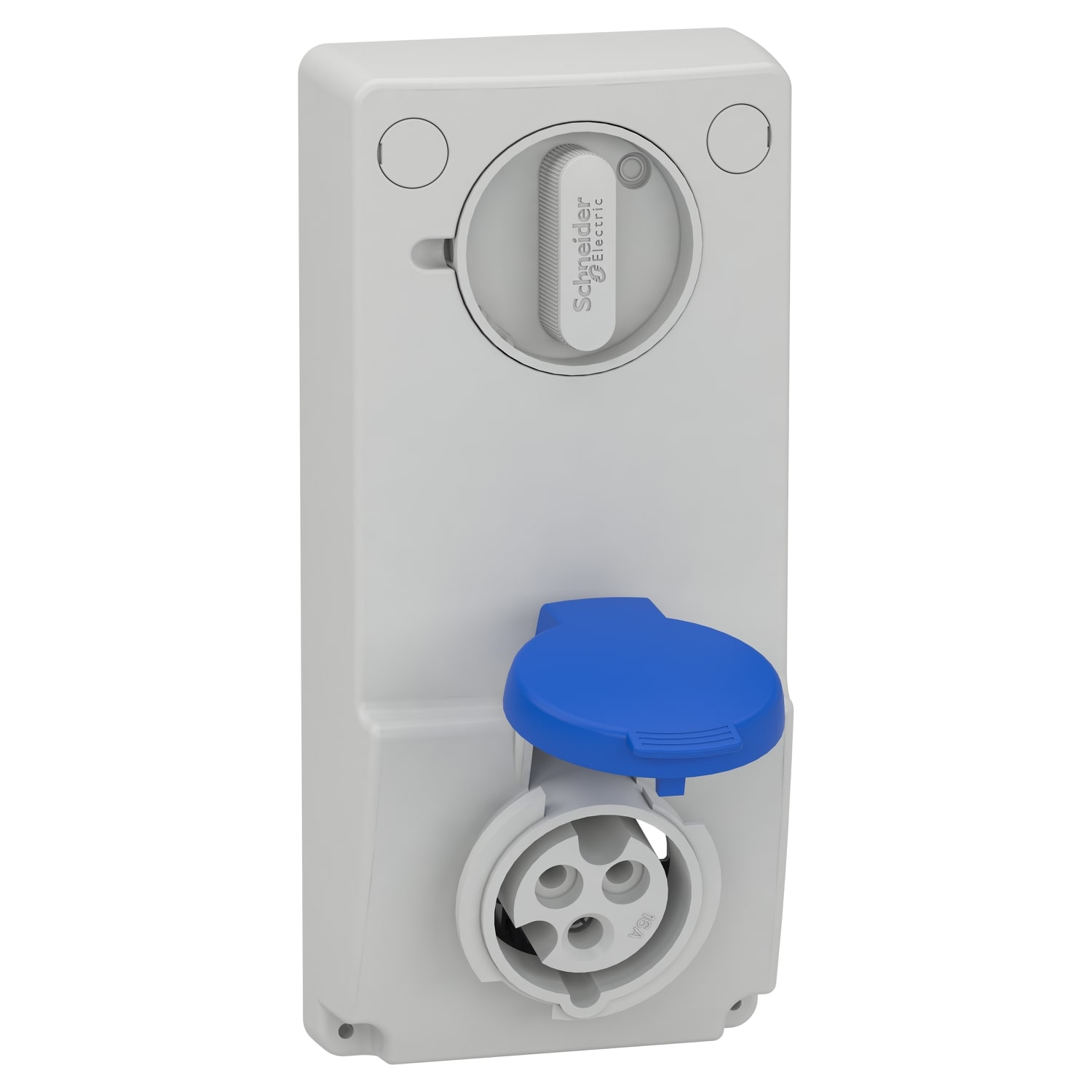 SCHNEIDER ELECTRIC - Presa da incasso interbloccata Unika IP44 16A 220V 2P+T