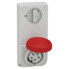 SCHNEIDER ELECTRIC - Presa da incasso interbloccata Unika IP65 16A 380V 3P+N+T