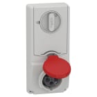 SCHNEIDER ELECTRIC - Presa da incasso interbloccata con fusibile Unika IP44 16A 380V 3P+T