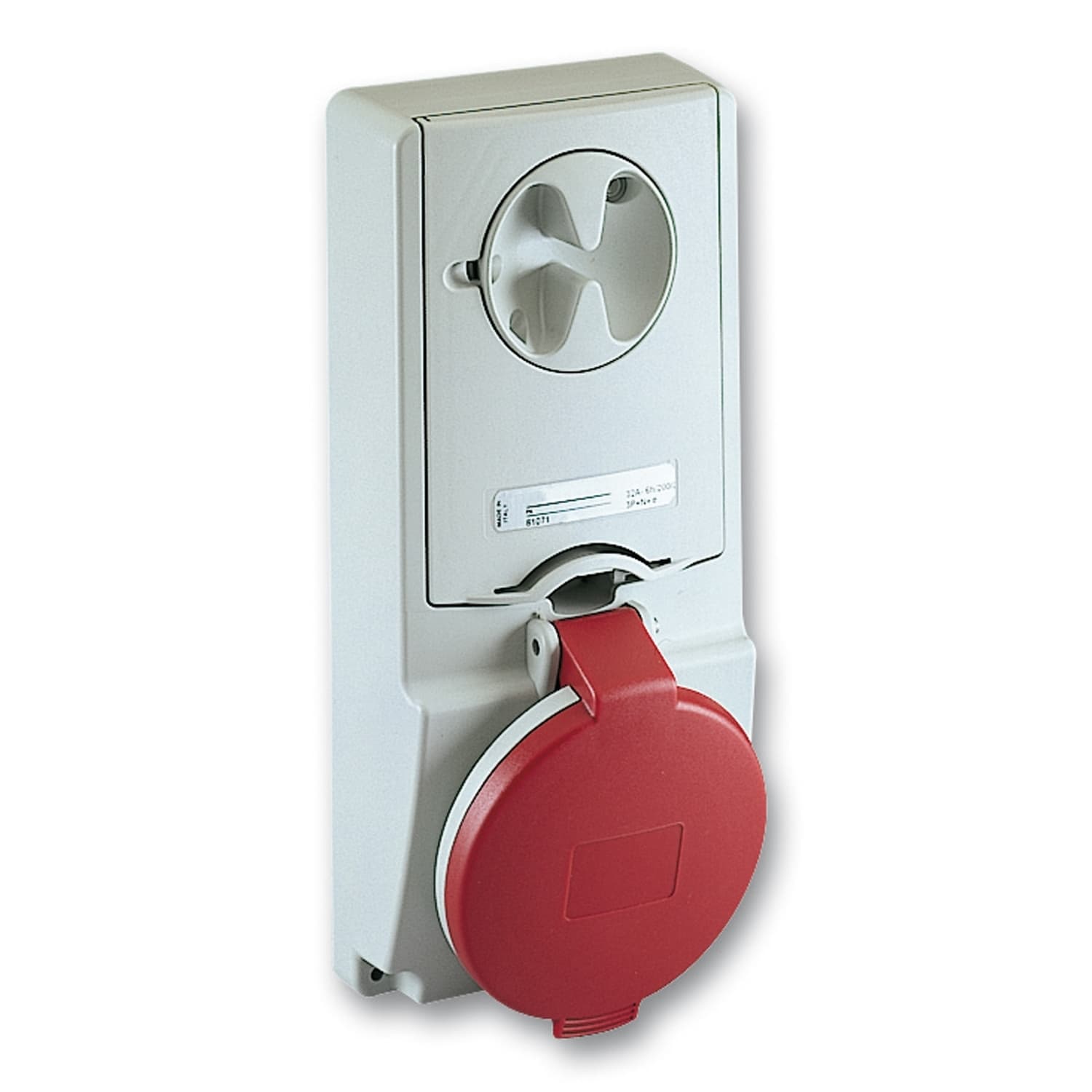 SCHNEIDER ELECTRIC - Presa da incasso interbloccata con fusibile Unika IP44 32A 380V 2P+T