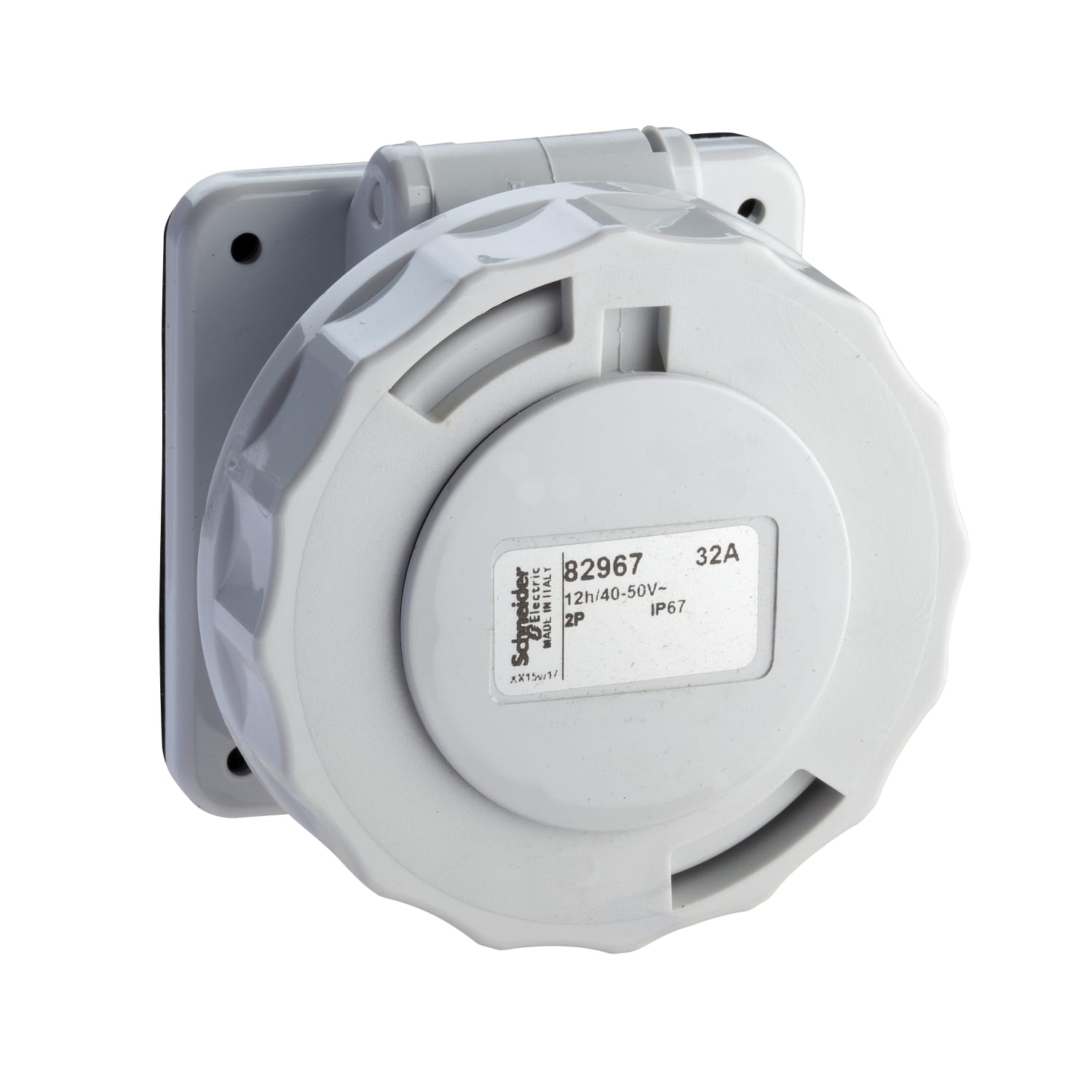SCHNEIDER ELECTRIC - Presa fissa BTS da incasso IP67 16A 48V 50Hz 3P