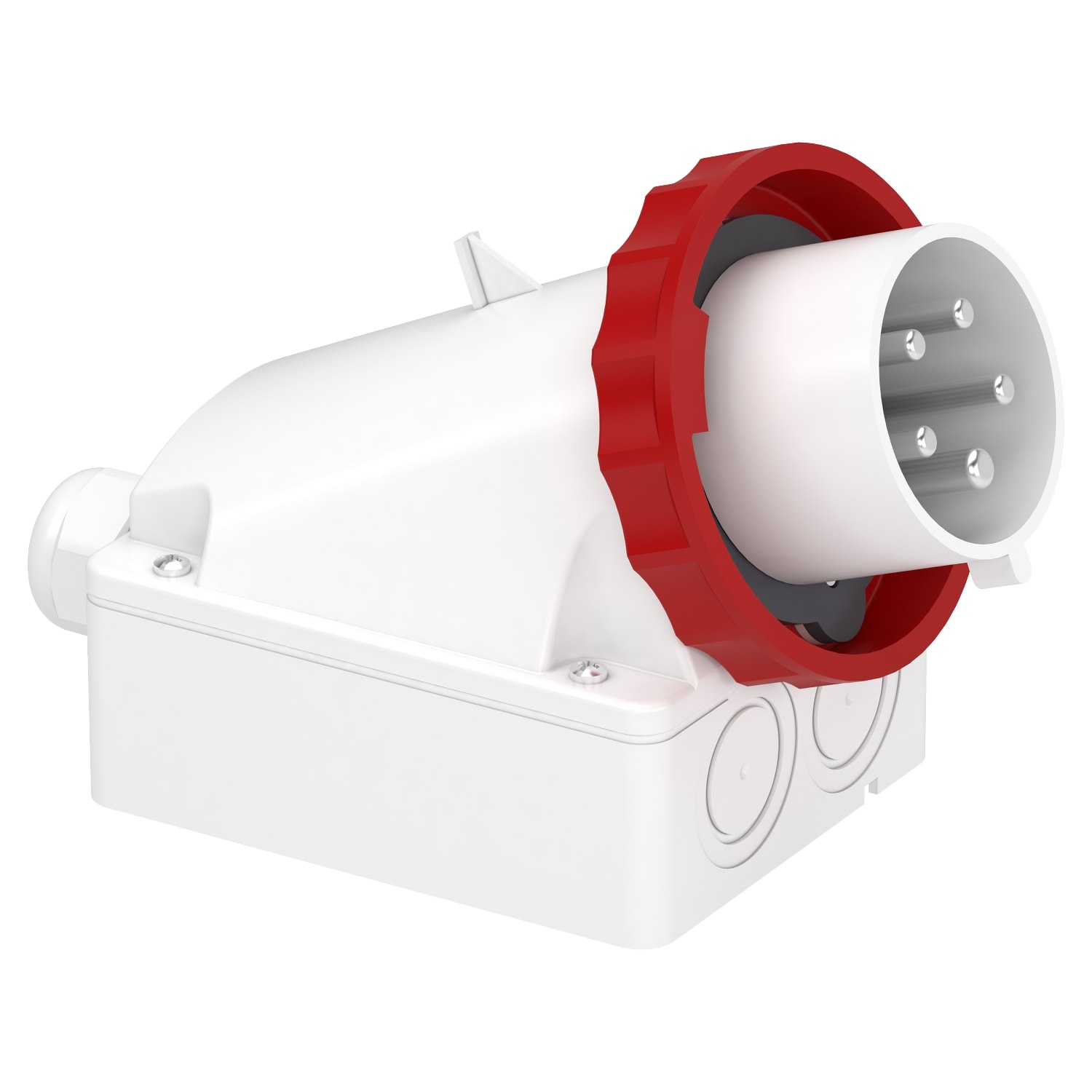 SCHNEIDER ELECTRIC - Spina fissa BT da parete IP67 32A 380V 3P+N+T