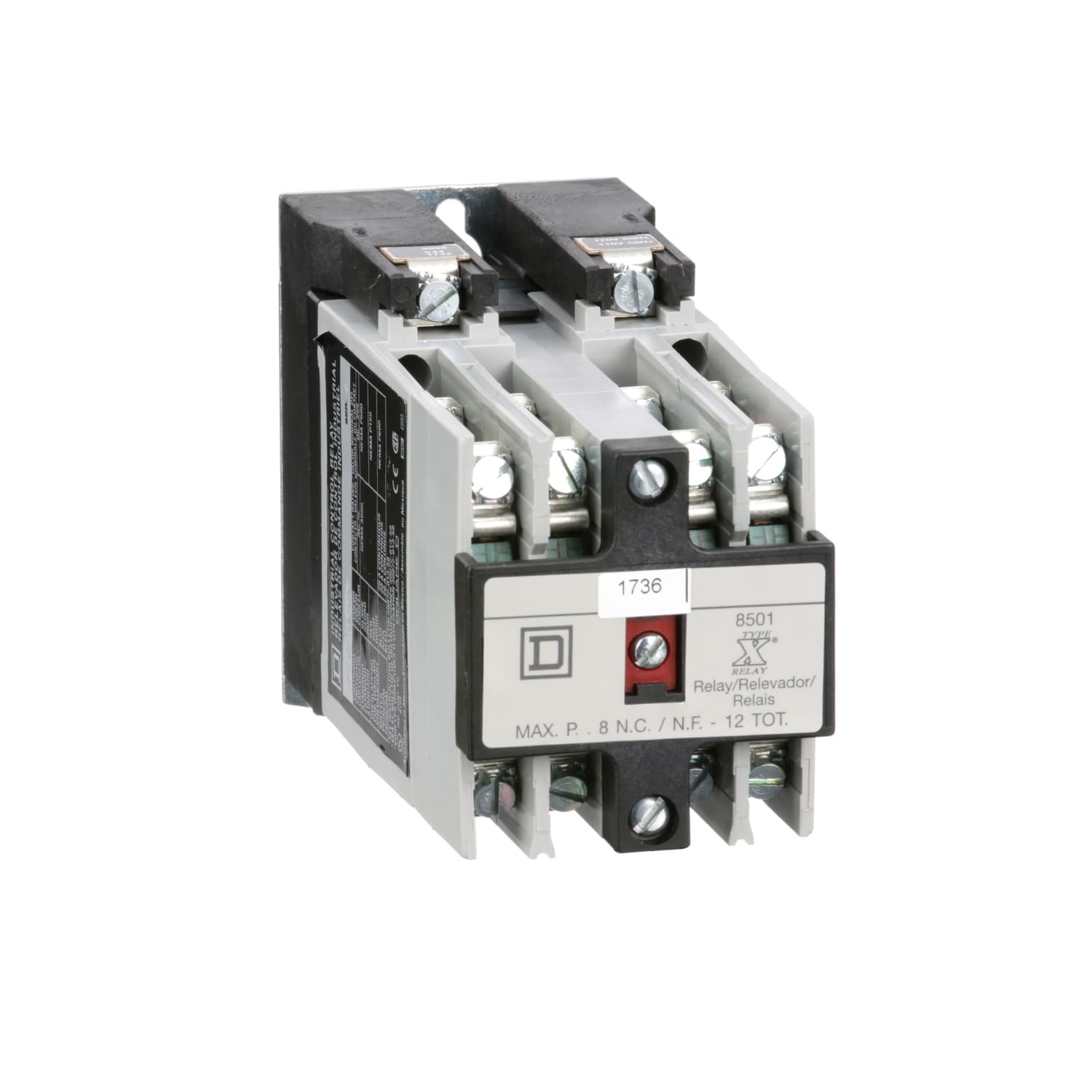 SCHNEIDER ELECTRIC - Relè 600 VCA 10 A NEMA + accessori