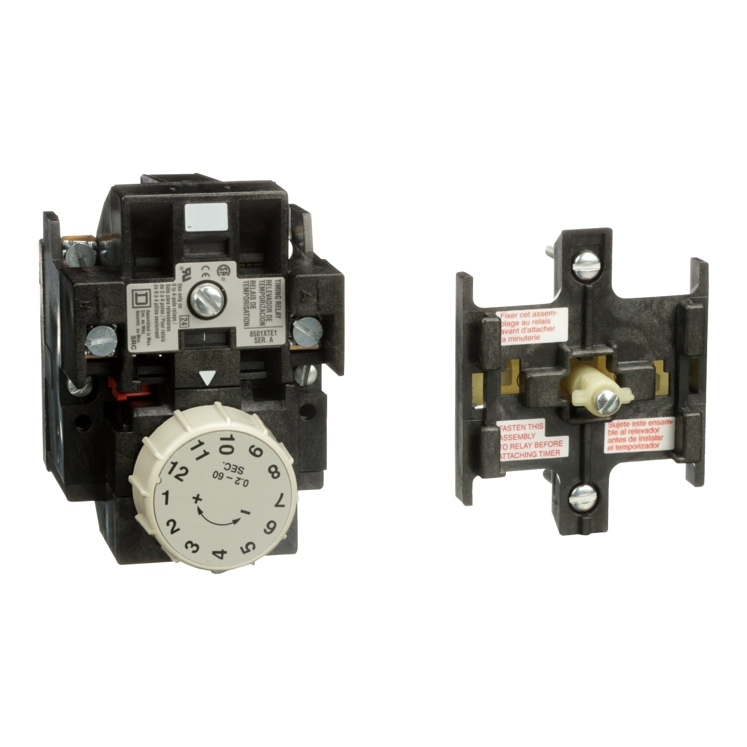SCHNEIDER ELECTRIC - Attacco temporizzatore pneumatico NEMA
