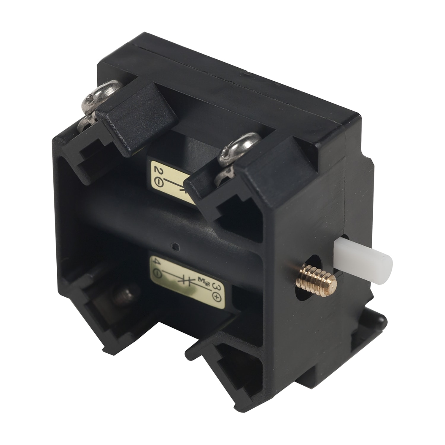 SCHNEIDER ELECTRIC - Blocco contatti con terminali protetti, Harmony 9001K, Harmony 9001SK, 120 V, morsetto a vite, reed logico, sigillato ermeticamente, 1 contatto NC/NO