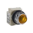 SCHNEIDER ELECTRIC - Luce pilota ambra - Tipo K - Ø 30 - Lenti rotonde Fresnel - 24/28 V