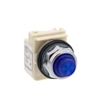 SCHNEIDER ELECTRIC - Lampada spia blu - TIPO K Ø30 - tonda - 24/28 V