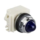 SCHNEIDER ELECTRIC - Lampada spia Ø30 - blu - LED alta luminosità BA 9S - 120V AC/DC - IP66