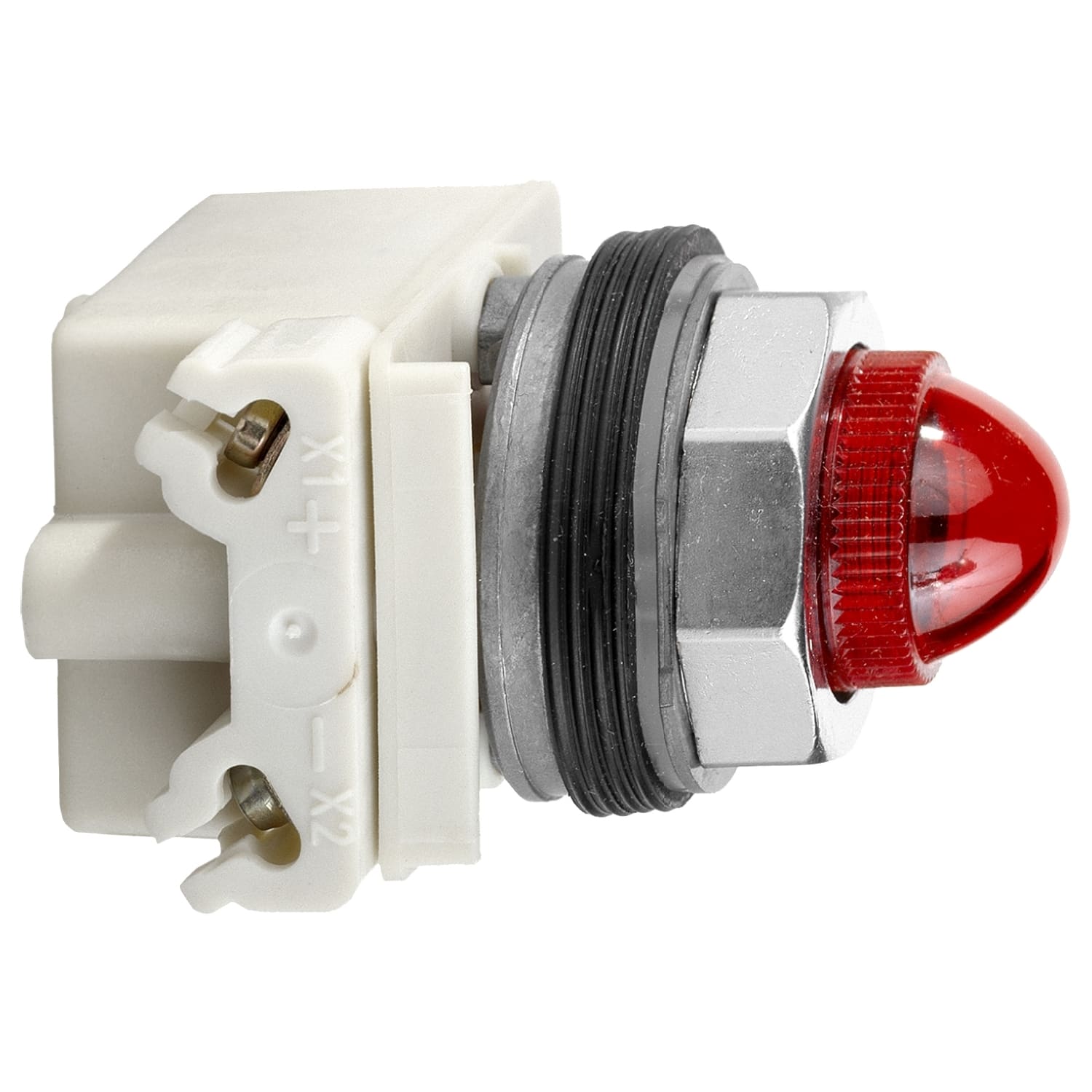 SCHNEIDER ELECTRIC - Lampada spia Ø30 - rossa - ad incandescenza BA 9S - 120V AC/DC - IP66