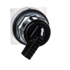 SCHNEIDER ELECTRIC - Testa selettore, Harmony 9001K, metallo, leva lunga, nero, 30mm, 2 posizioni fisse