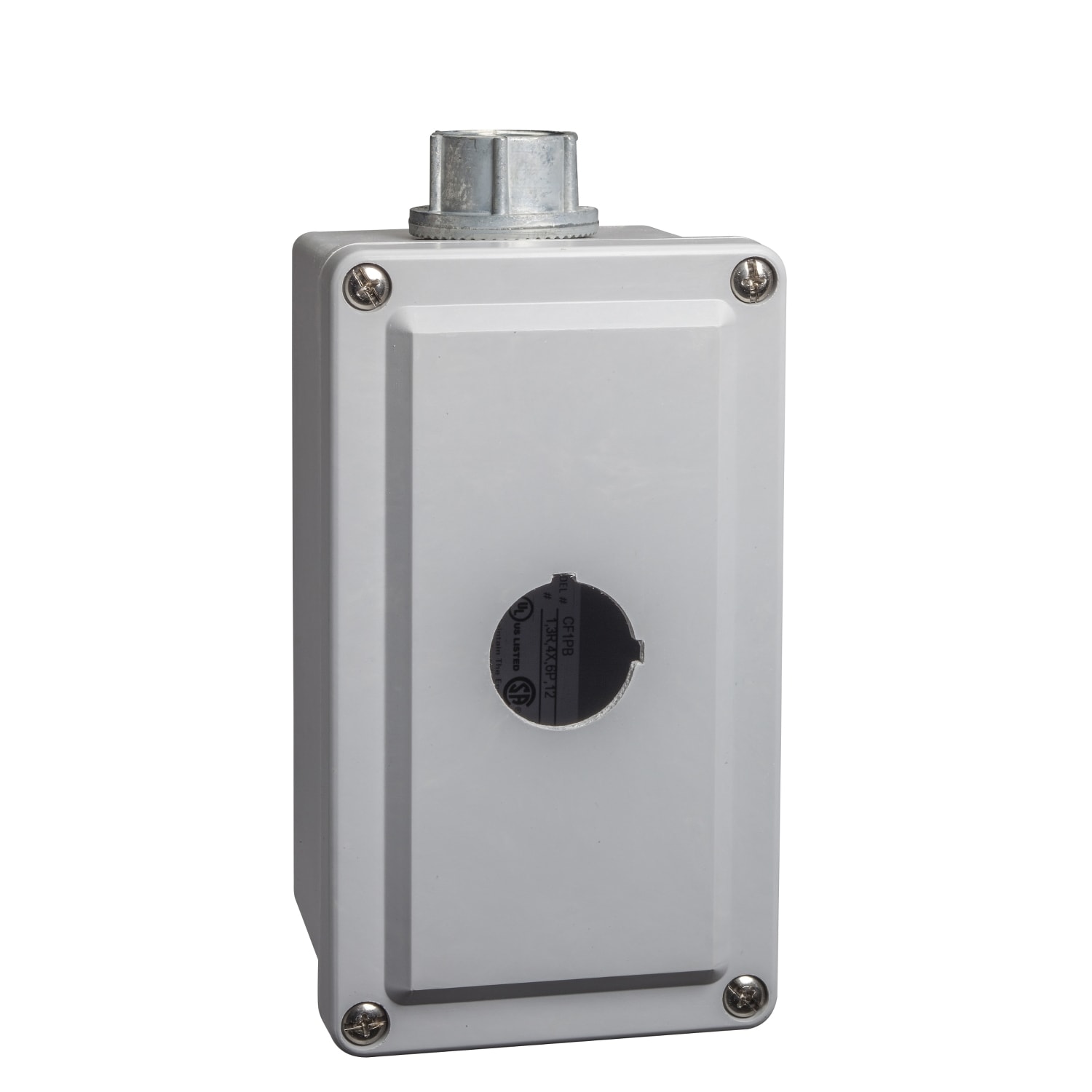 SCHNEIDER ELECTRIC - Pulsantiera neutra - 9001SK - plastica - 1 foro Ø30