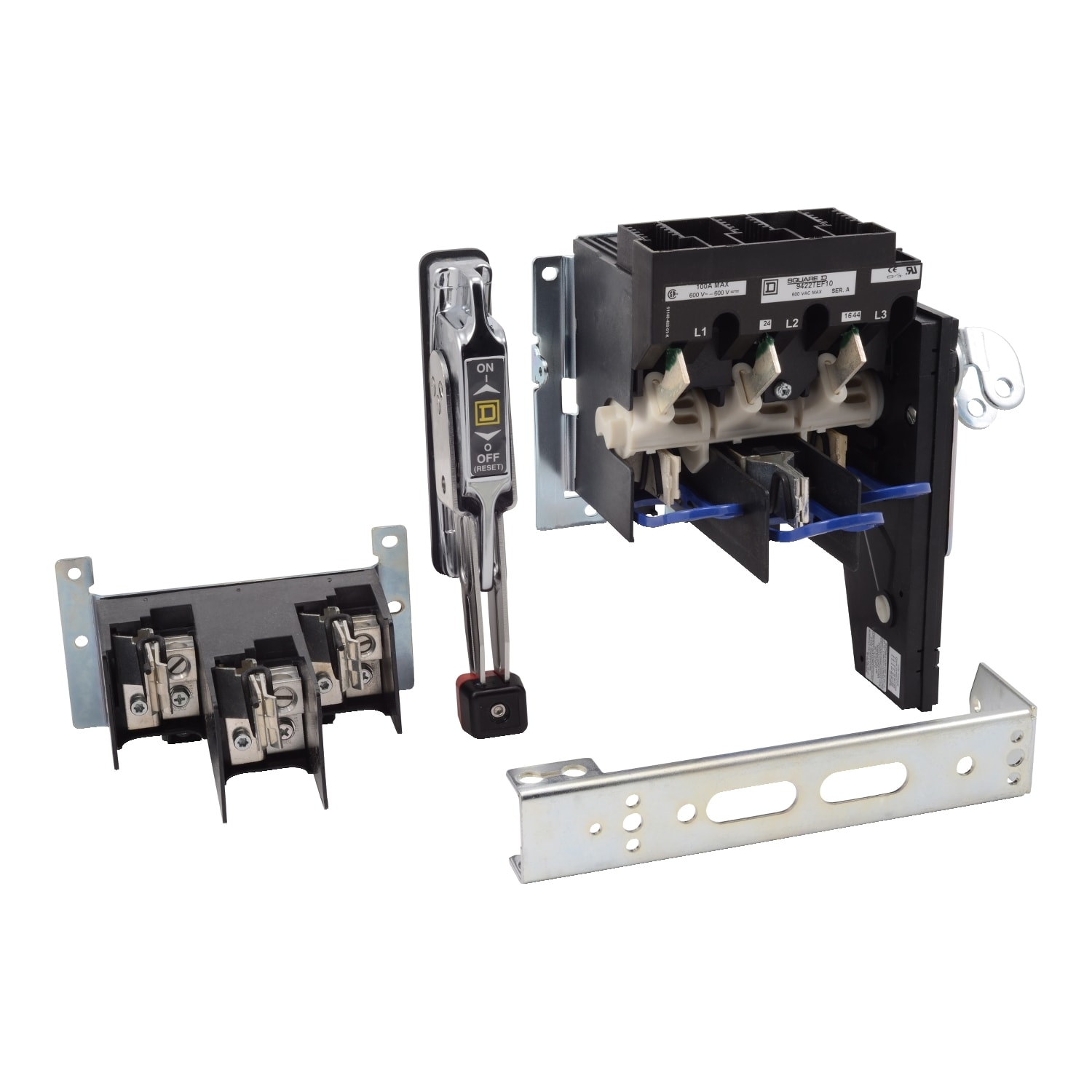 SCHNEIDER ELECTRIC - Interruttore A2 manovra + meccanismo fusibile 100A 600 Vca