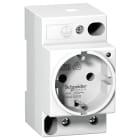 SCHNEIDER ELECTRIC - Presa iPC 2P+T 16A 250Vca tedesca con spia