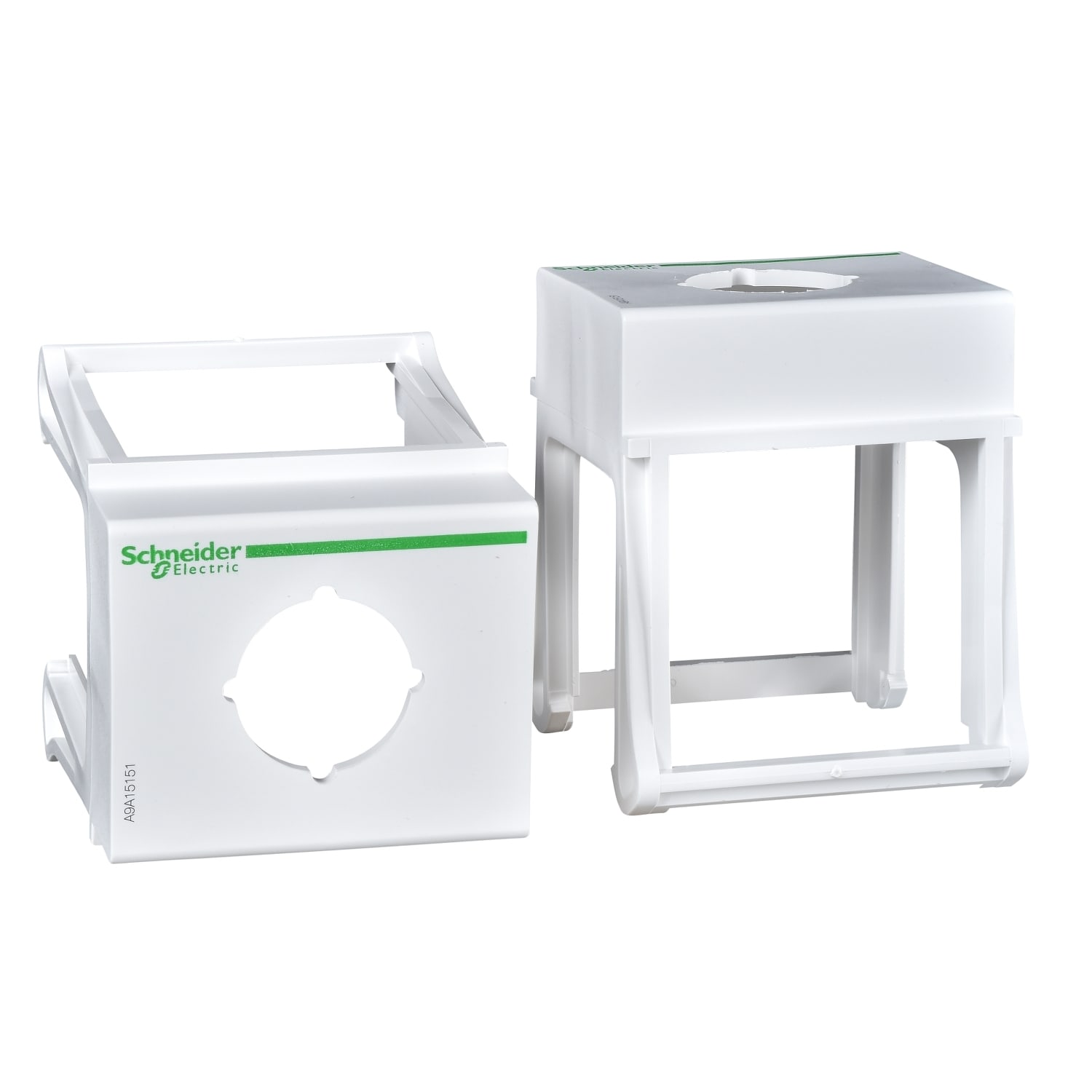SCHNEIDER ELECTRIC - Supporto pulsante con piastra pretranciata diametro 22mm