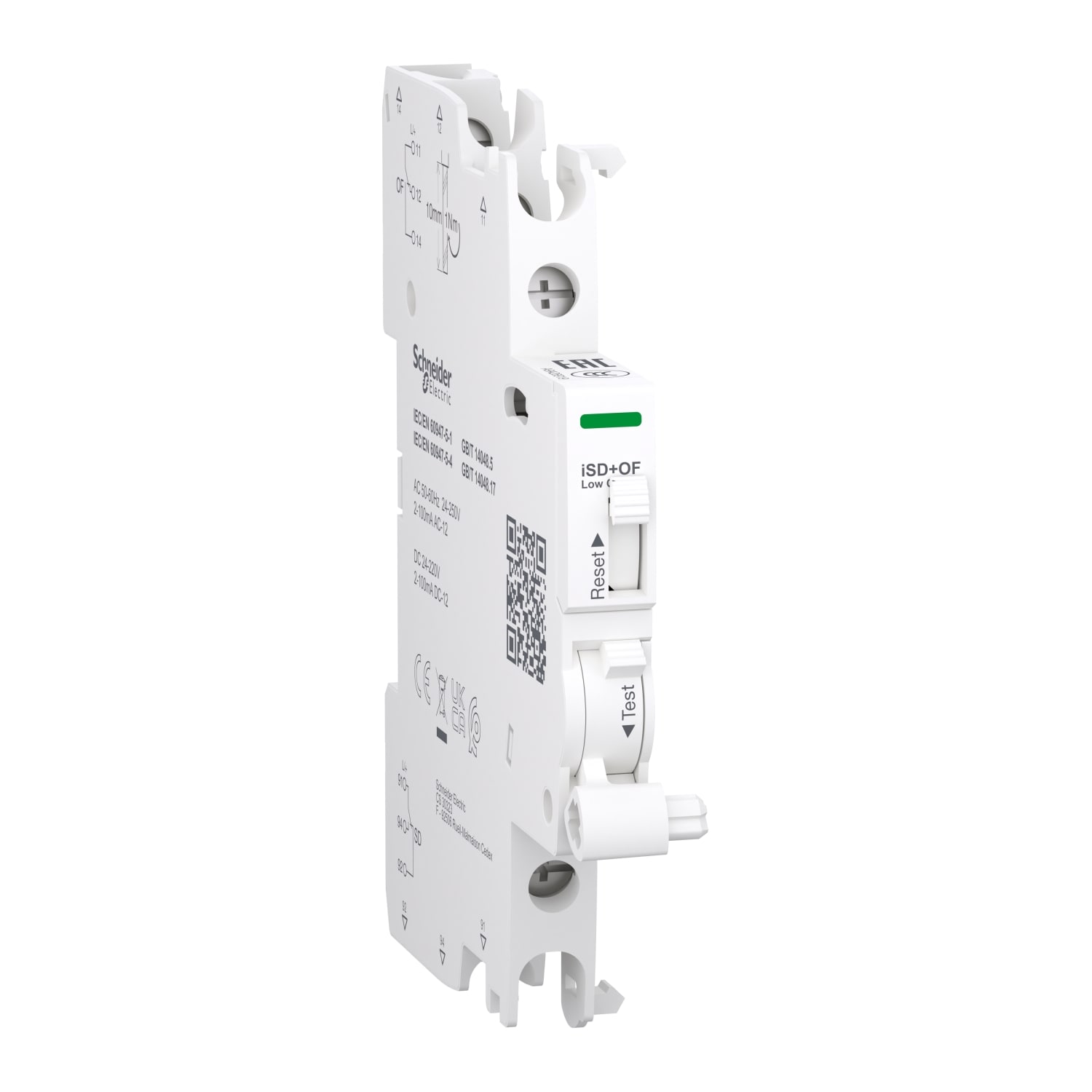 SCHNEIDER ELECTRIC - Contatto ausiliario Acti9 iOF+OF/SD per iC40/iC60/iID/iSW-NA/RCA