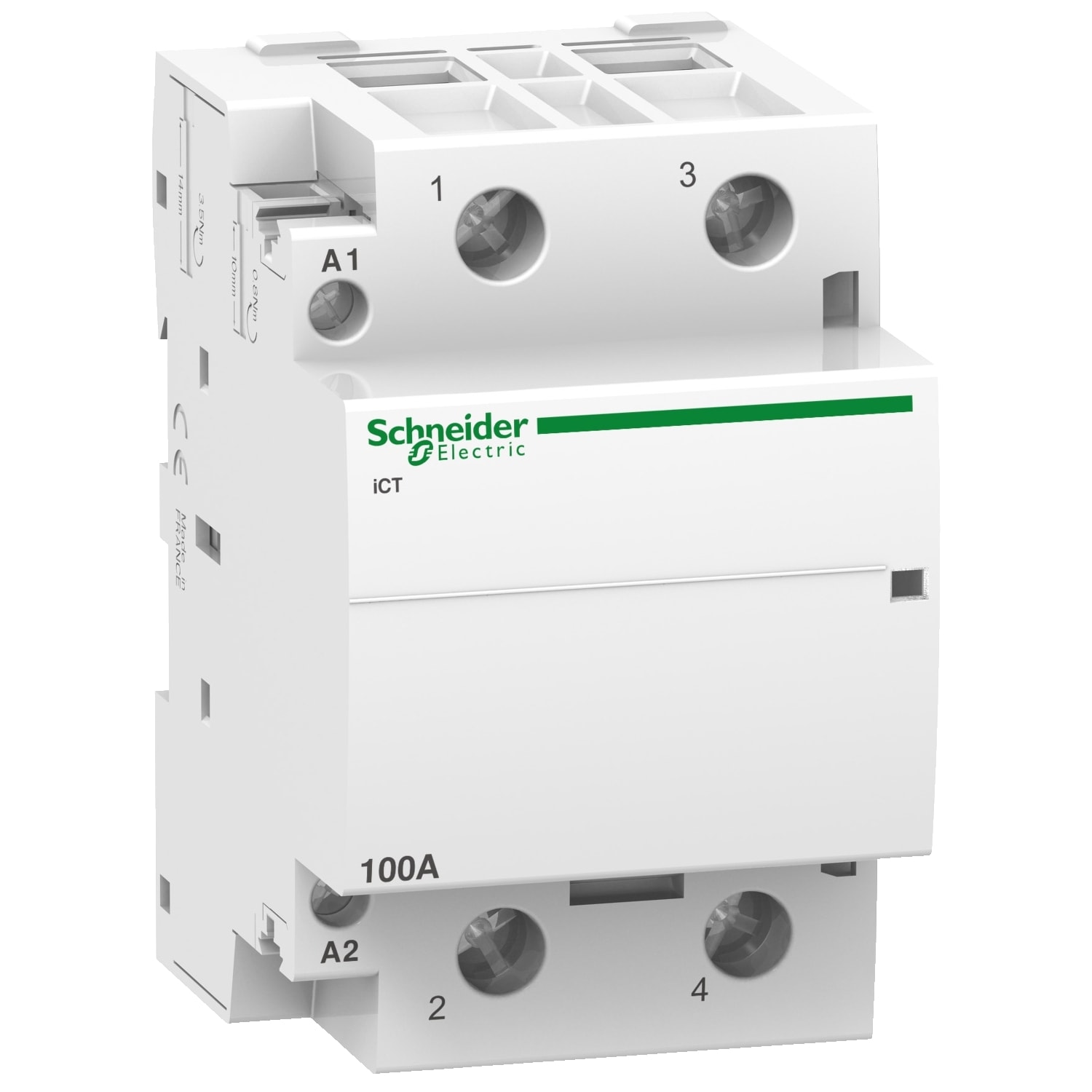 SCHNEIDER ELECTRIC - Contattore iCT 2NA 100A comando 230÷240Vca