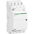 SCHNEIDER ELECTRIC - Contattore iCT 4NA 20A comando 230÷240Vca