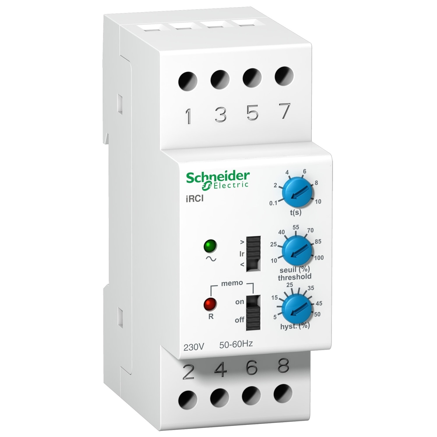 SCHNEIDER ELECTRIC - Relé di controllo intensità di corrente iRCI