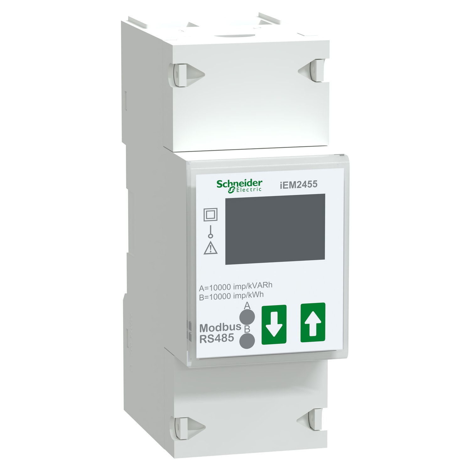 SCHNEIDER ELECTRIC - Contatore di energia modulare monofase iEM2455 - 230 V - 100 A con comunicazione Modbus