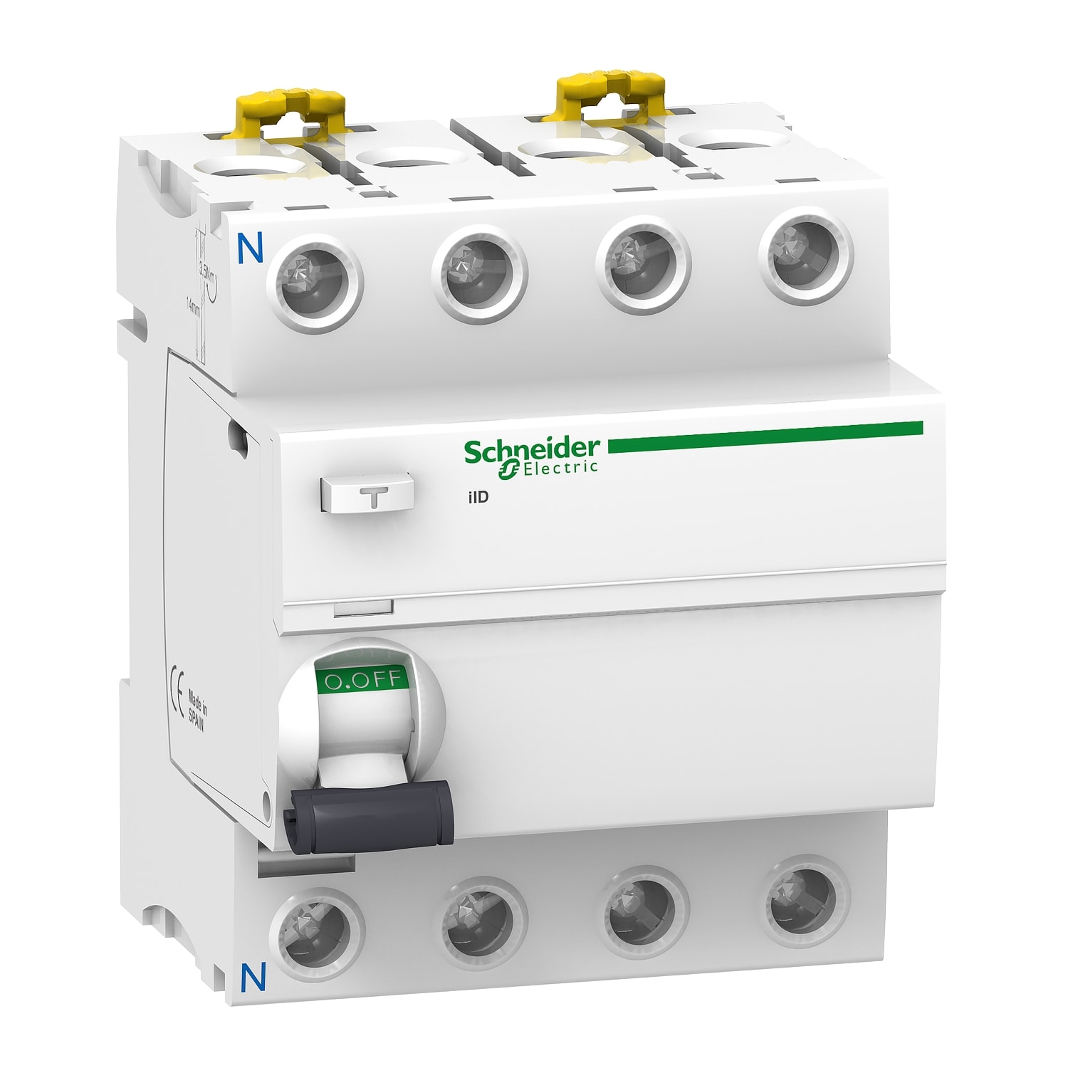 SCHNEIDER ELECTRIC - Interruttore differenziale iID 4P 63A 300mA Tipo AC