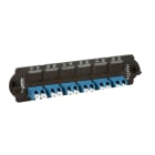 SCHNEIDER ELECTRIC - Piastra con 6 bussole LC duplex colore blu per fibre monomodali OS1/OS2