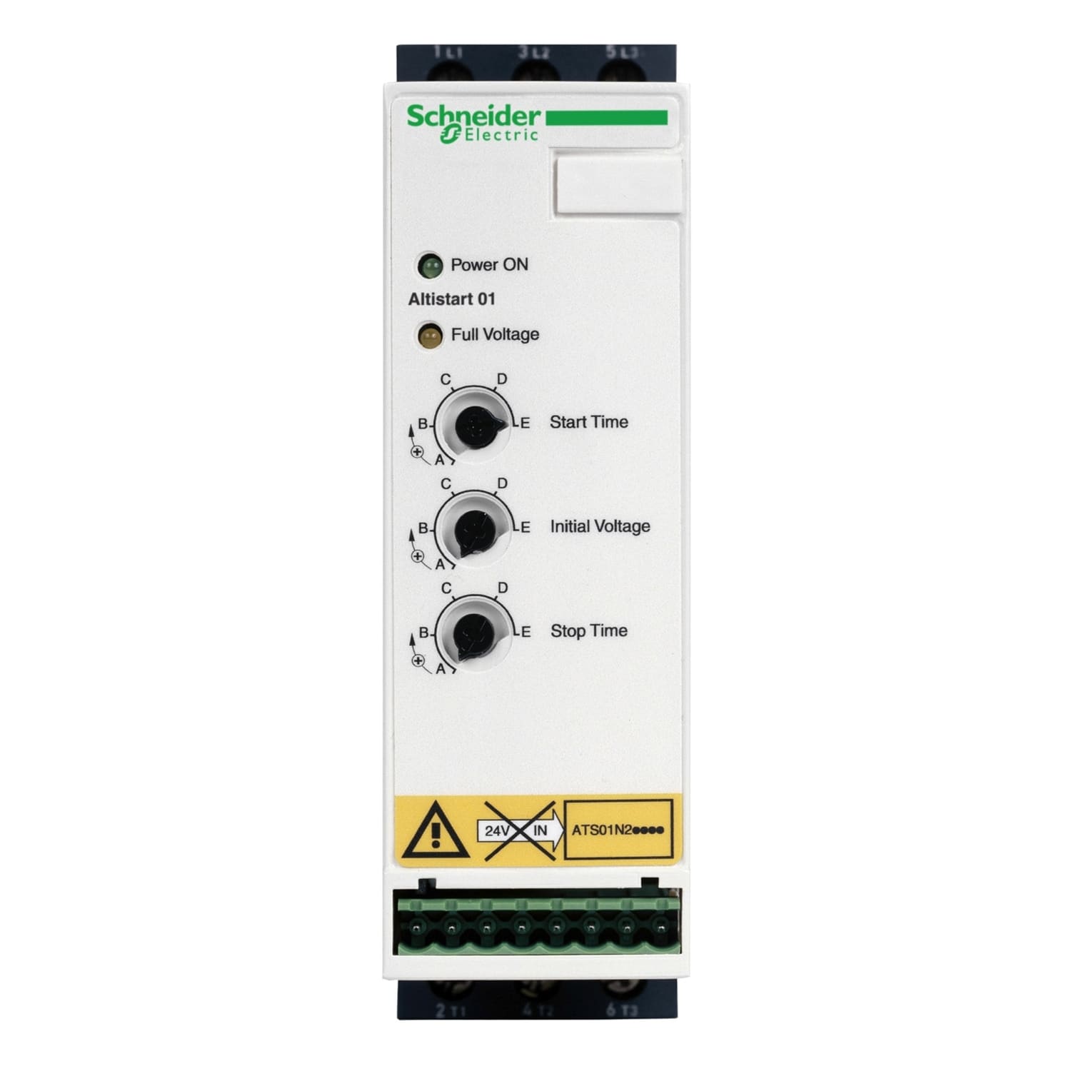 SCHNEIDER ELECTRIC - Avviatore statico per motore asincrono - ATS01 - 32 A - 200...240 V - 7,5 KW