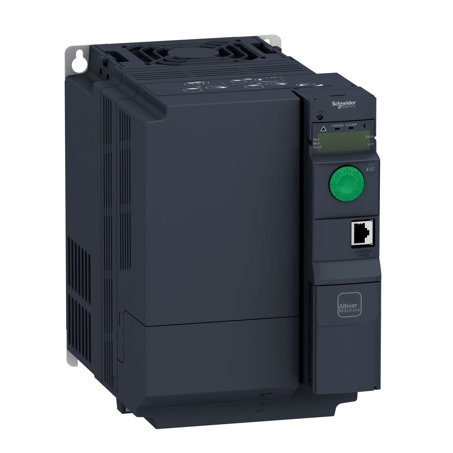 SCHNEIDER ELECTRIC - Variatore di velocità Altivar Machine ATV320 IP20 - 7,5kW - 500V - trifase  - book
