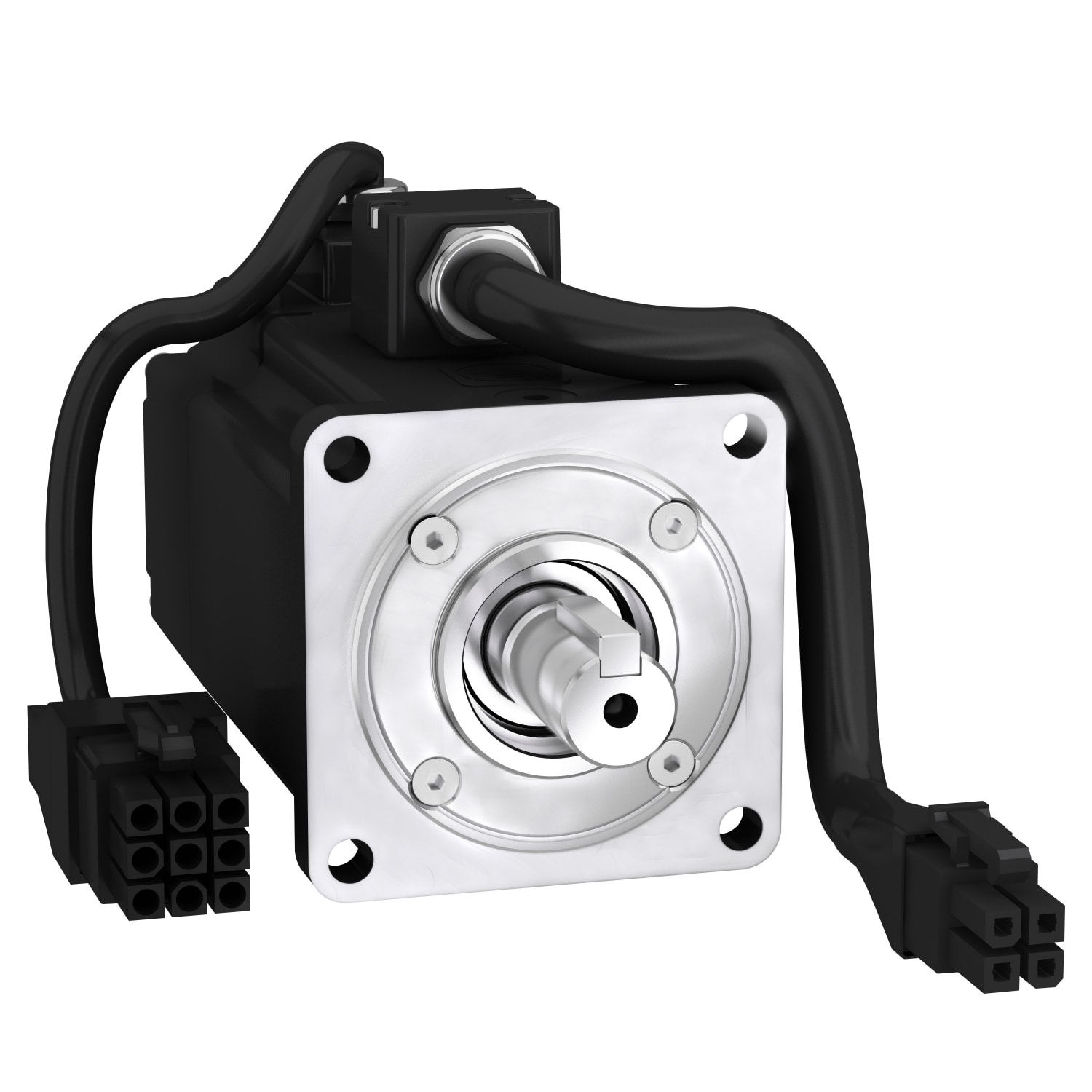 SCHNEIDER ELECTRIC - Servomotore BCH2 Low Inerzia 60mm 200W 3000rpm albero con chiavetta IP65 SingleT no freno fili sciolti