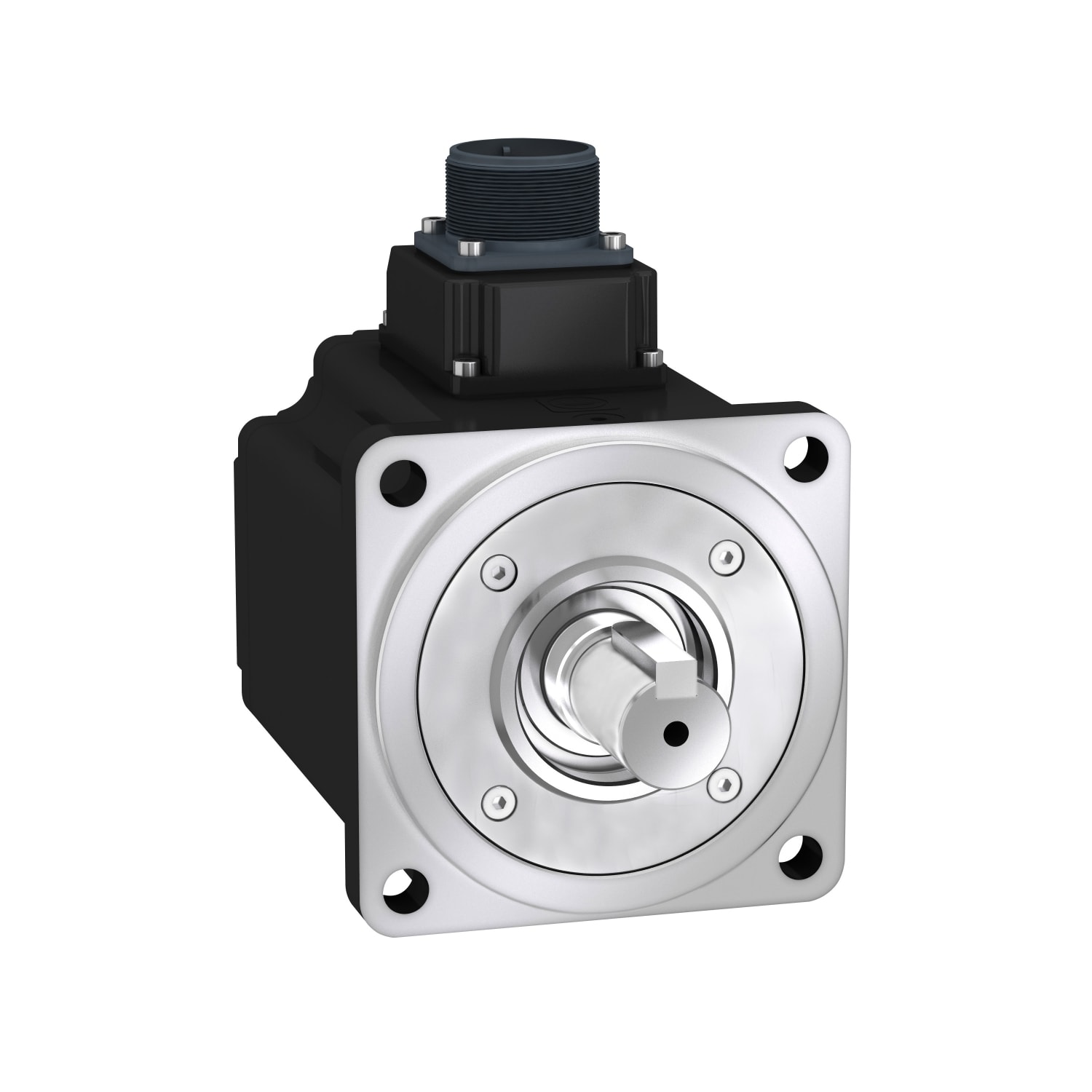 SCHNEIDER ELECTRIC - Servomotore BCH2 Low Inerzia 100mm 1kW 3000rpm albero con chiavetta IP65 SingleT no freno MIL conn.
