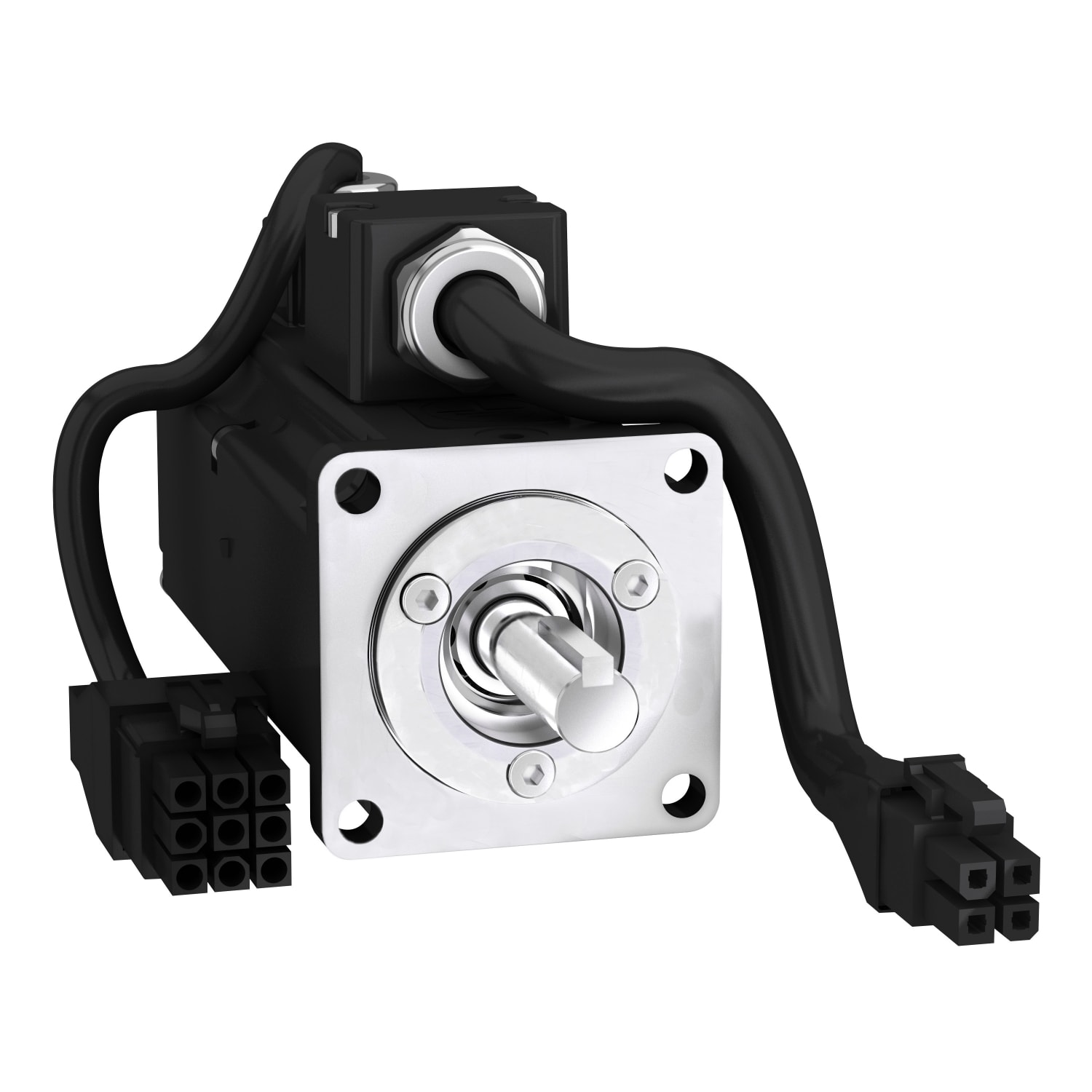 SCHNEIDER ELECTRIC - Servomotore BCH2 Medium Inerzia  40mm 50W 3000rpm albero con chiavetta IP65 SingleT freno fili sciolti