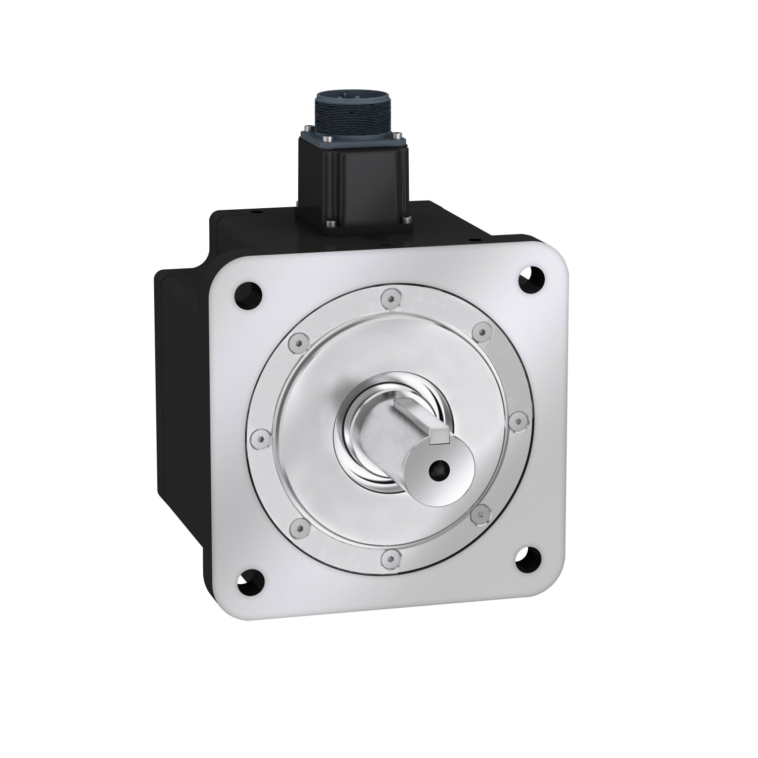 SCHNEIDER ELECTRIC - Servomotore BCH2 Medium Inerzia  180mm 3kW 2000rpm albero con chiavetta IP65 SingleT no freno MIL conn.