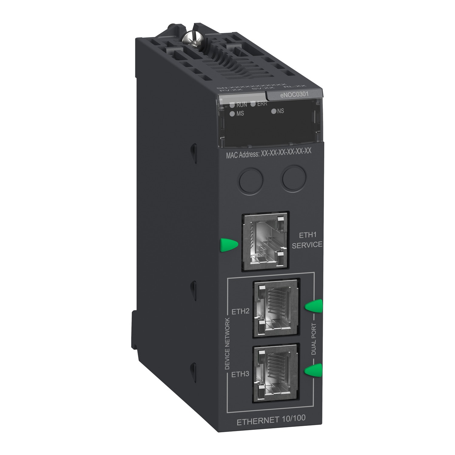 SCHNEIDER ELECTRIC - Modulo Ethernet M580 - comunicazione Ethernet a 3 porte