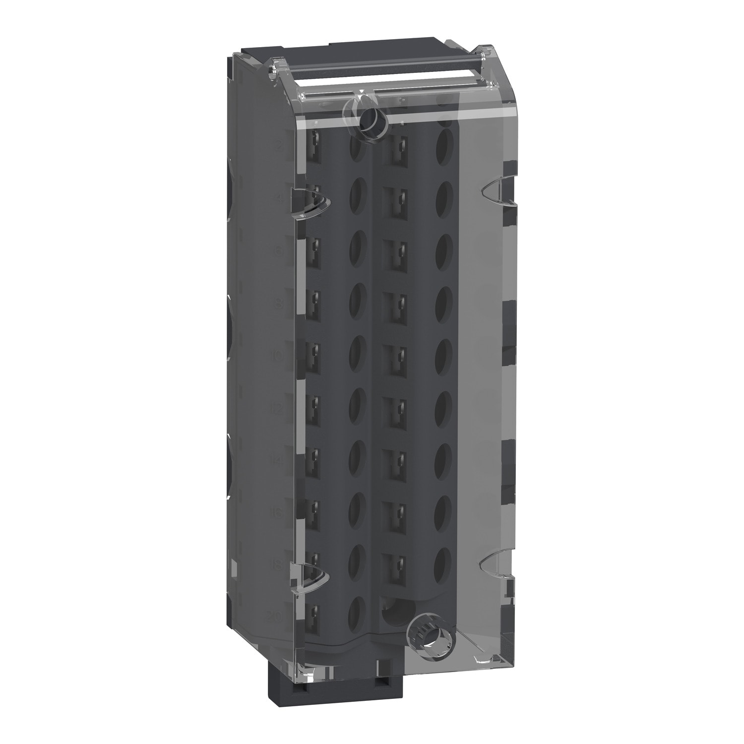 SCHNEIDER ELECTRIC - Morsettiera con terminali avite e gabbia rimovibile 20 vie 1 o 2 x 0,34..1,5 mm2