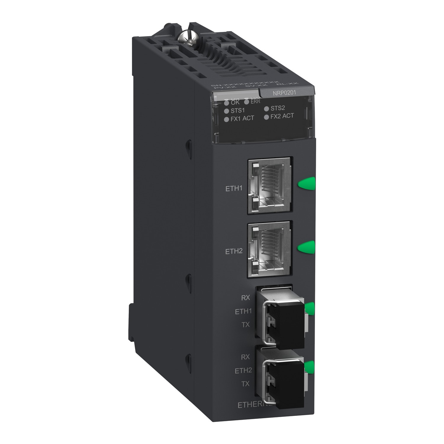 SCHNEIDER ELECTRIC - Convertitore fibra SM-LC 2CH 100 Mb