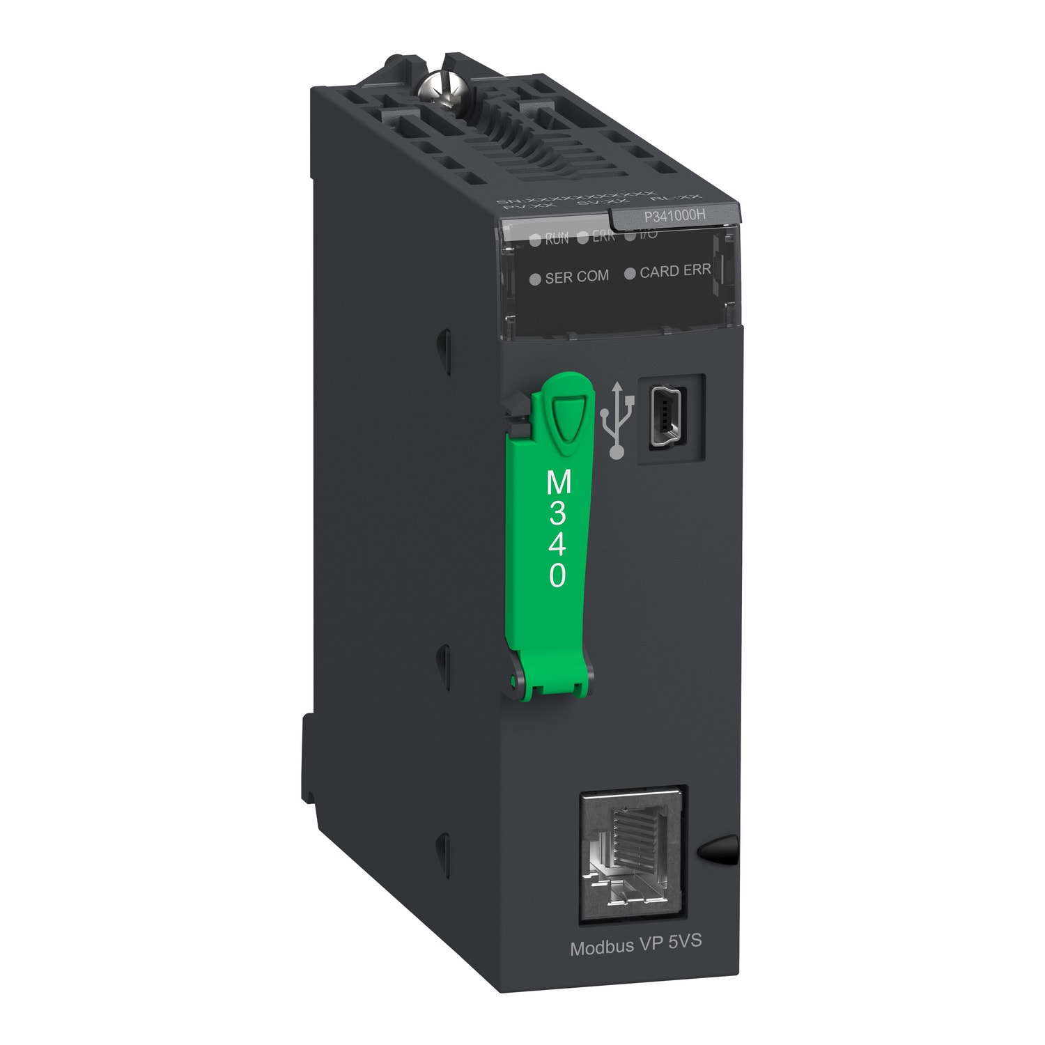 SCHNEIDER ELECTRIC - Modulo processore M340 - max 512 I/O discreti + 128 analogici - Modbus