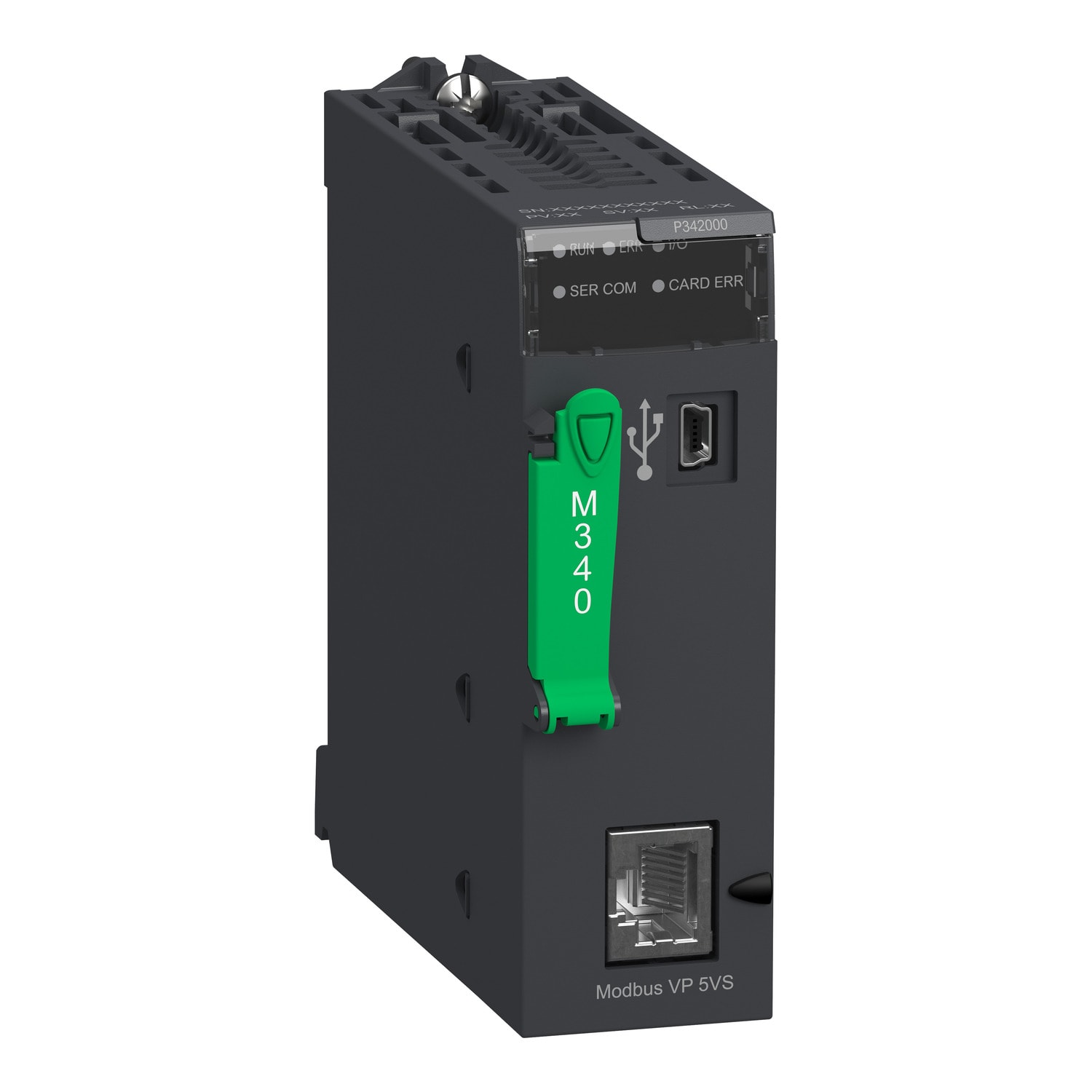 SCHNEIDER ELECTRIC - Modulo processore M340 - Max 1024 I/O digitali + 256 analogici - Modbus