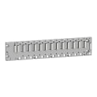 SCHNEIDER ELECTRIC - rack M340 rinforzato - 12 slot - montaggio su pannello o piastra