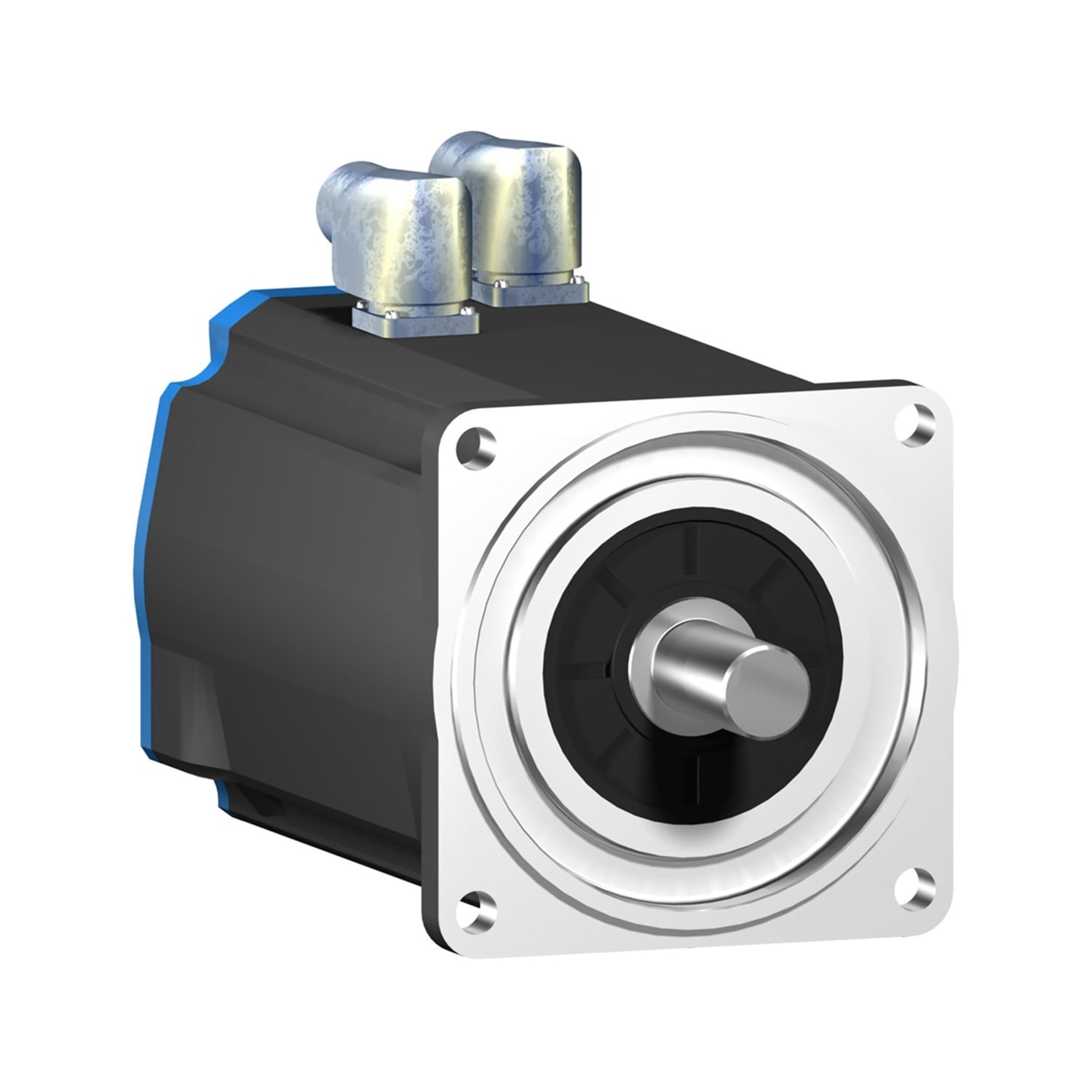 SCHNEIDER ELECTRIC - Servomotore BSH140 33,4Nm albero con chiavetta IP54 SingleT 128 Sin/Cos no freno connettori 90° M40