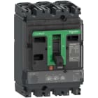 SCHNEIDER ELECTRIC - Interruttore, ComPacT NSX100R, 200kA/415VAC, 3 poli, Sganciatore MicroLogic 2.2 40A