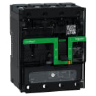 SCHNEIDER ELECTRIC - Sezionatore, ComPacT NSXm 100NA, 4 poli, corrente termica Ith 100A, capicorda e connettori busbar