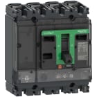 SCHNEIDER ELECTRIC - Interruttore, ComPacT NSX250R, 200kA/415VAC, 4 poli, Sganciatore MicroLogic 2.2 100A