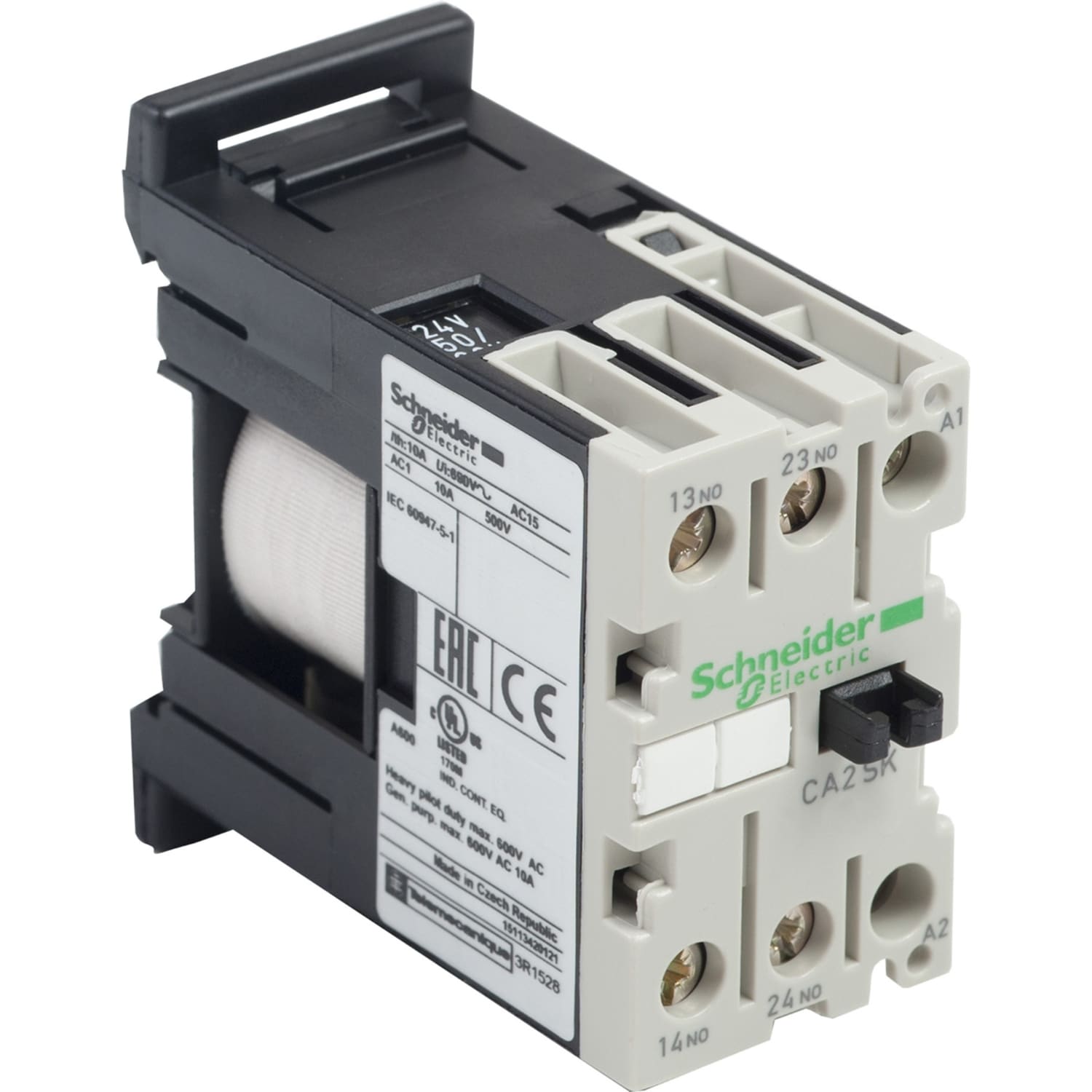 SCHNEIDER ELECTRIC - Contattore ausiliario TeSys SK - 2 NA - <= 690 V - 220 Vca
