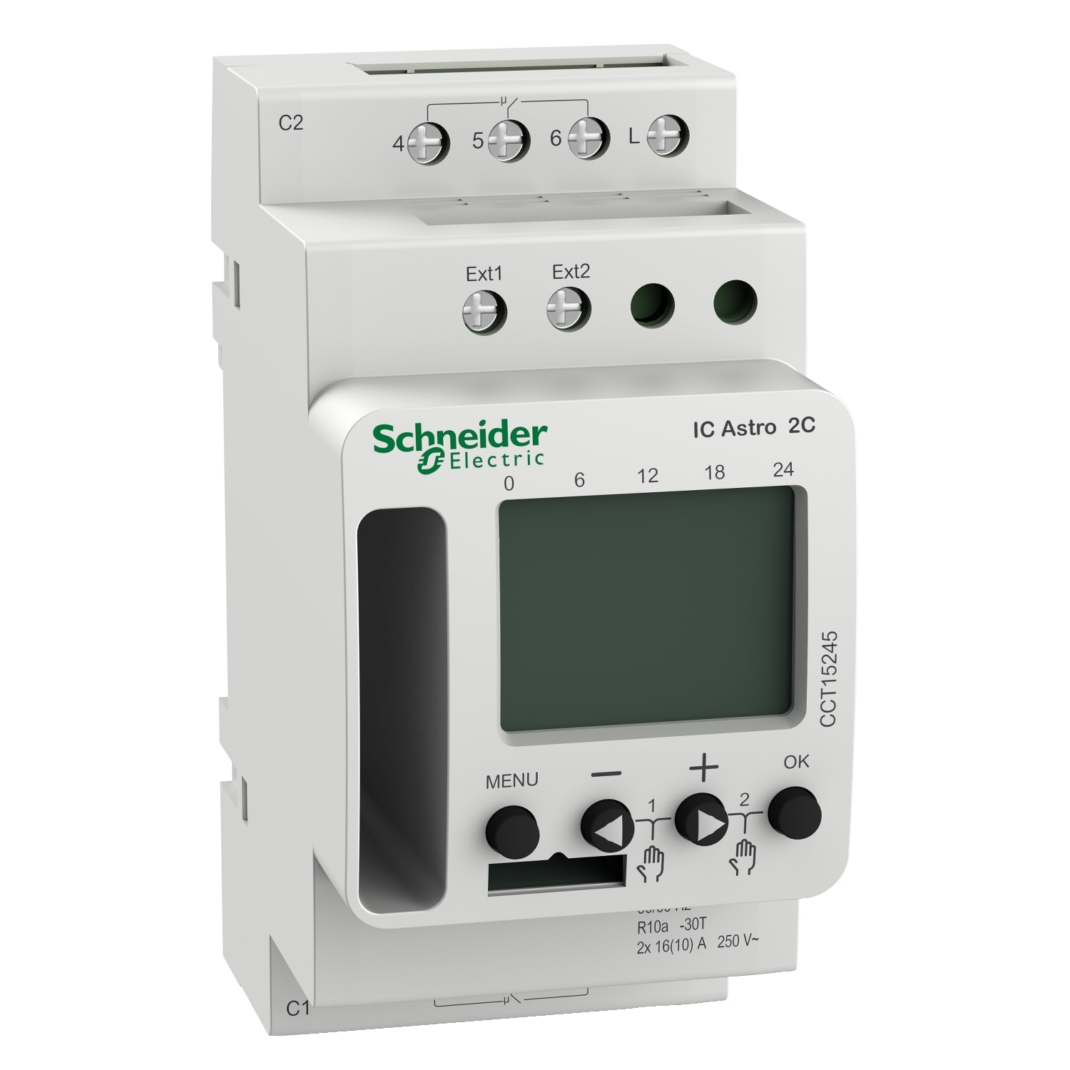 SCHNEIDER ELECTRIC - Interruttore crepuscolare programmabile Acti 9 IC Astro 2C SMART