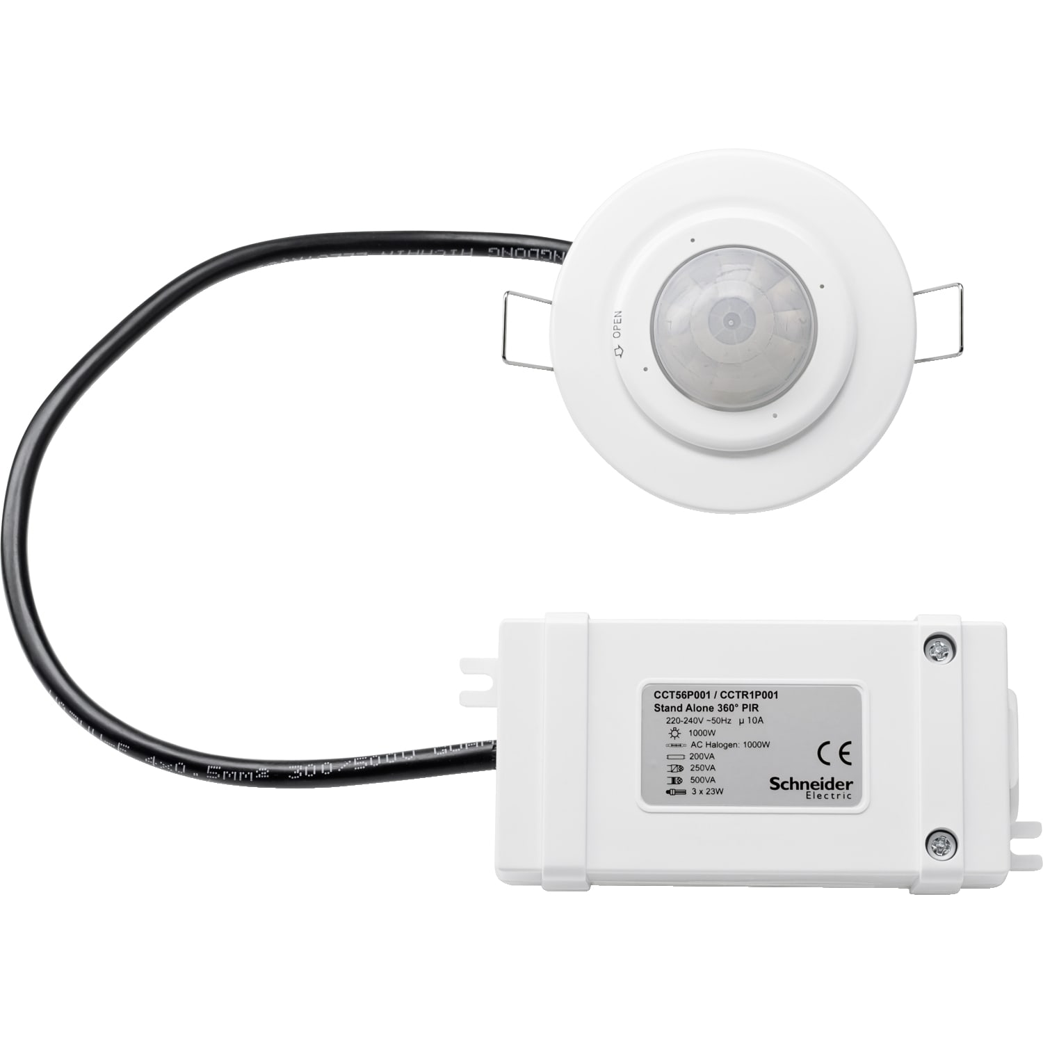 SCHNEIDER ELECTRIC - Rilevatore di movimento, Regolazione, Argus, Rilevatore di movimento, ARGUS, 360, controsoffitto