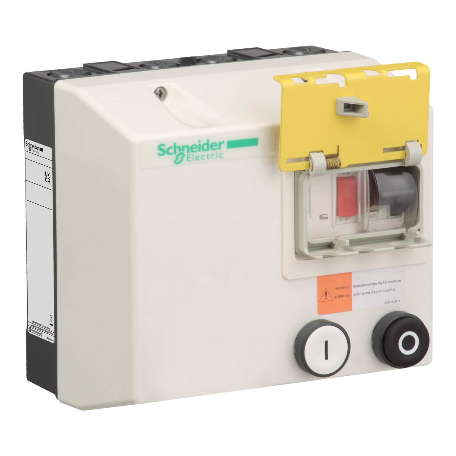 SCHNEIDER ELECTRIC - Involucro per avviatore TeSys LG - con 2 pulsanti - blocco con lucchetto