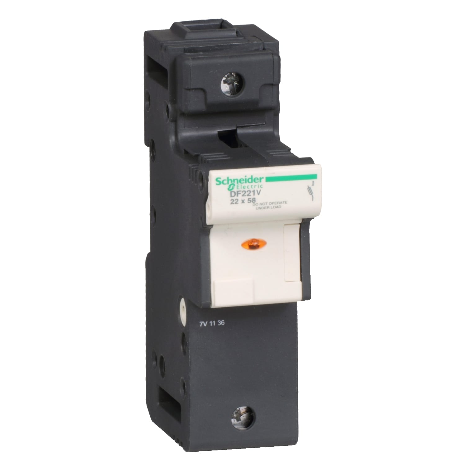 SCHNEIDER ELECTRIC - Portafusibile TeSys DF 125A - fusibile 22x58 1P con LED