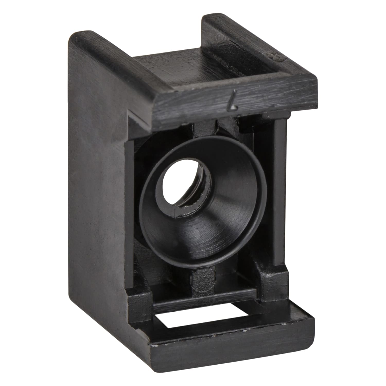 SCHNEIDER ELECTRIC - Supporti per fascette larghezza max 9 mm, base filettata M7x1,5 nero - [prezzo per 100 pz]