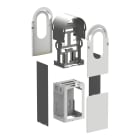 SCHNEIDER ELECTRIC - EVlink Pro AC kit metal pavimento 2 postazioni