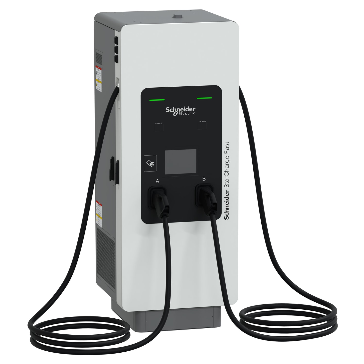SCHNEIDER ELECTRIC - Stazione di ricarica rapida, Schneider StarCharge Fast 180, 120 kW, 2xCCS2, cavo con lunghezza di 7,5 m