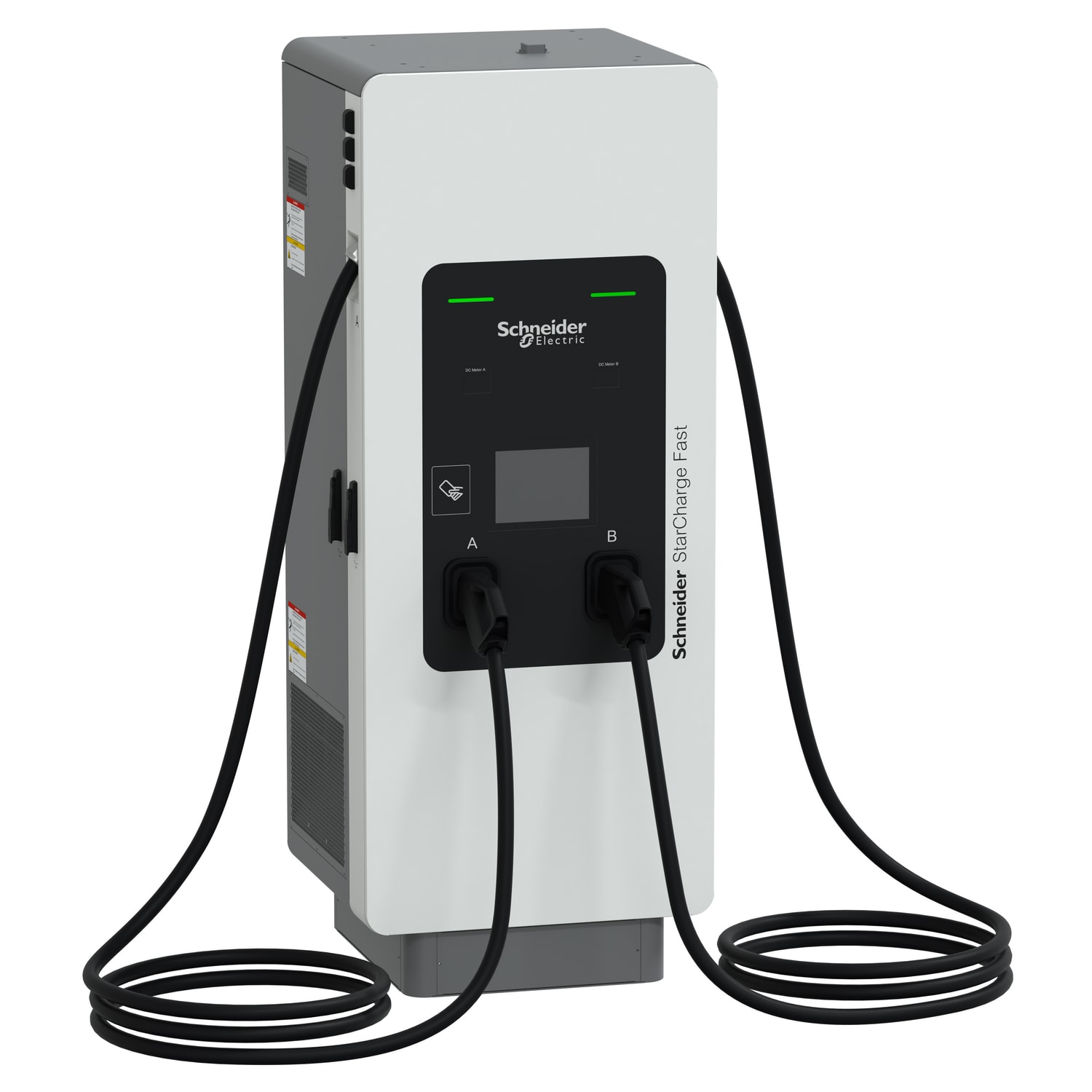 SCHNEIDER ELECTRIC - Stazione di ricarica rapida, Schneider StarCharge Fast 180, 180 kW, 2xCCS2, cavo con lunghezza di 7,5 m